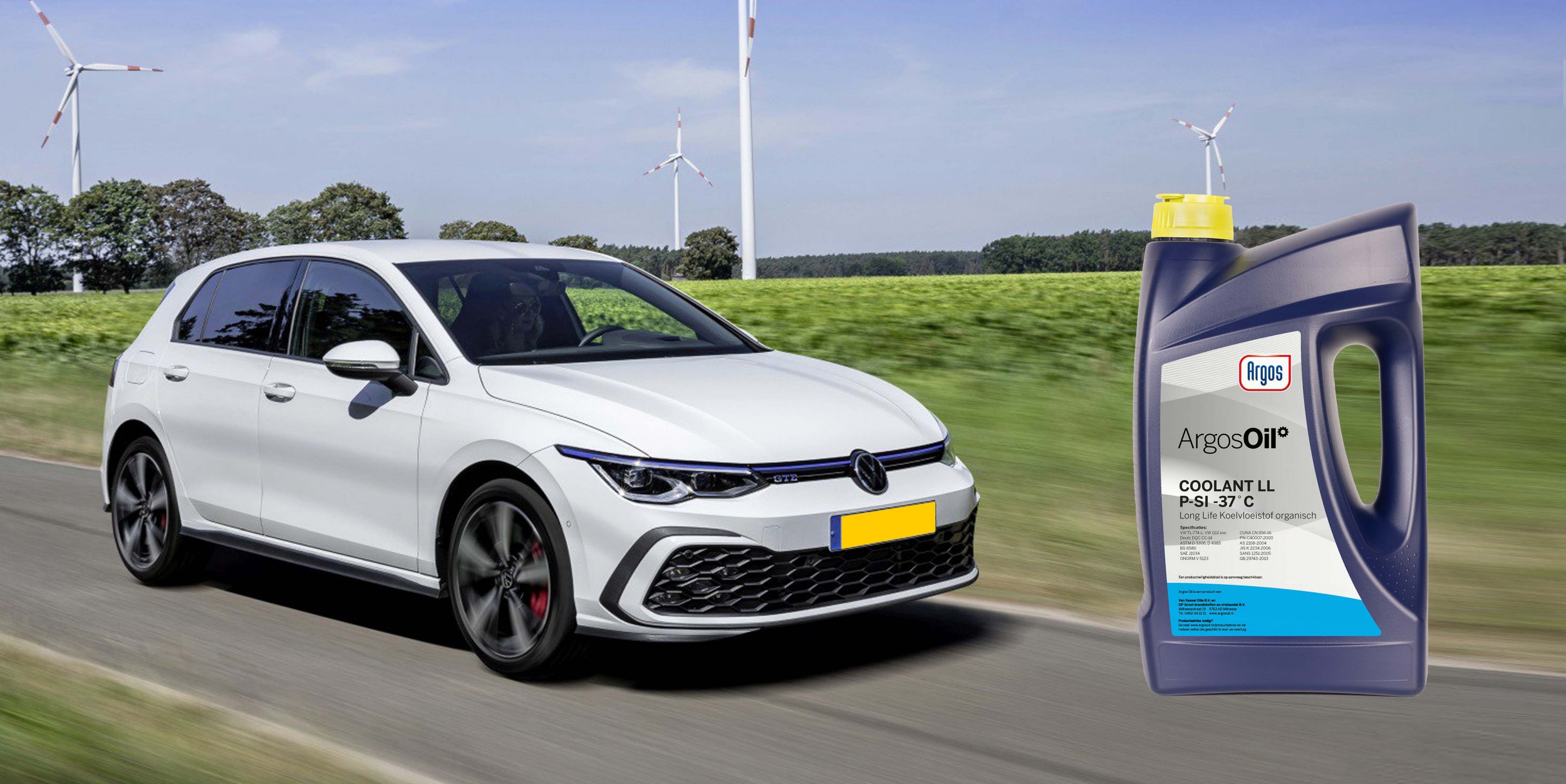 Nieuwe Argos Long Life koelvloeistof met geheel organische additieven