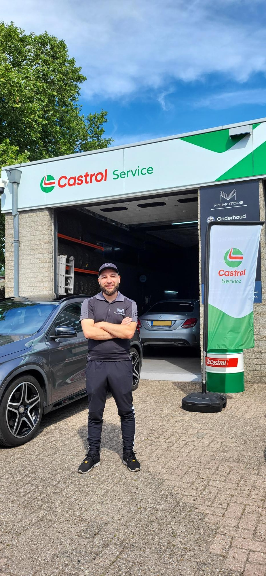 Castrol service concept My Motors garagebedrijf