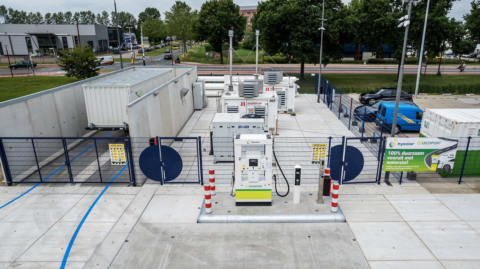 Nieuwegein waterstoftankstation Jos Scholman